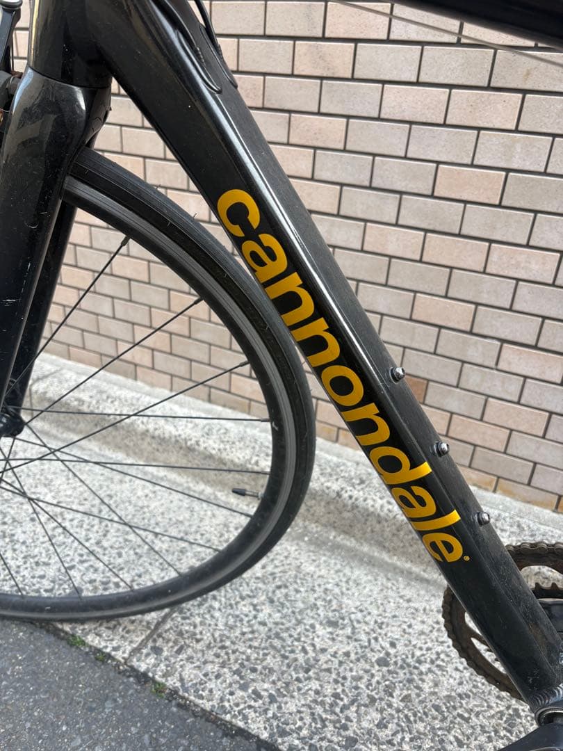 Cannondale ロードバイク CAAD系 ブラック 通勤用のカスタムあり