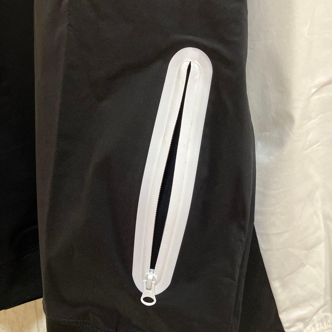 LUXE/R GOLF ストレッチ布帛 モックネック切り替え長袖