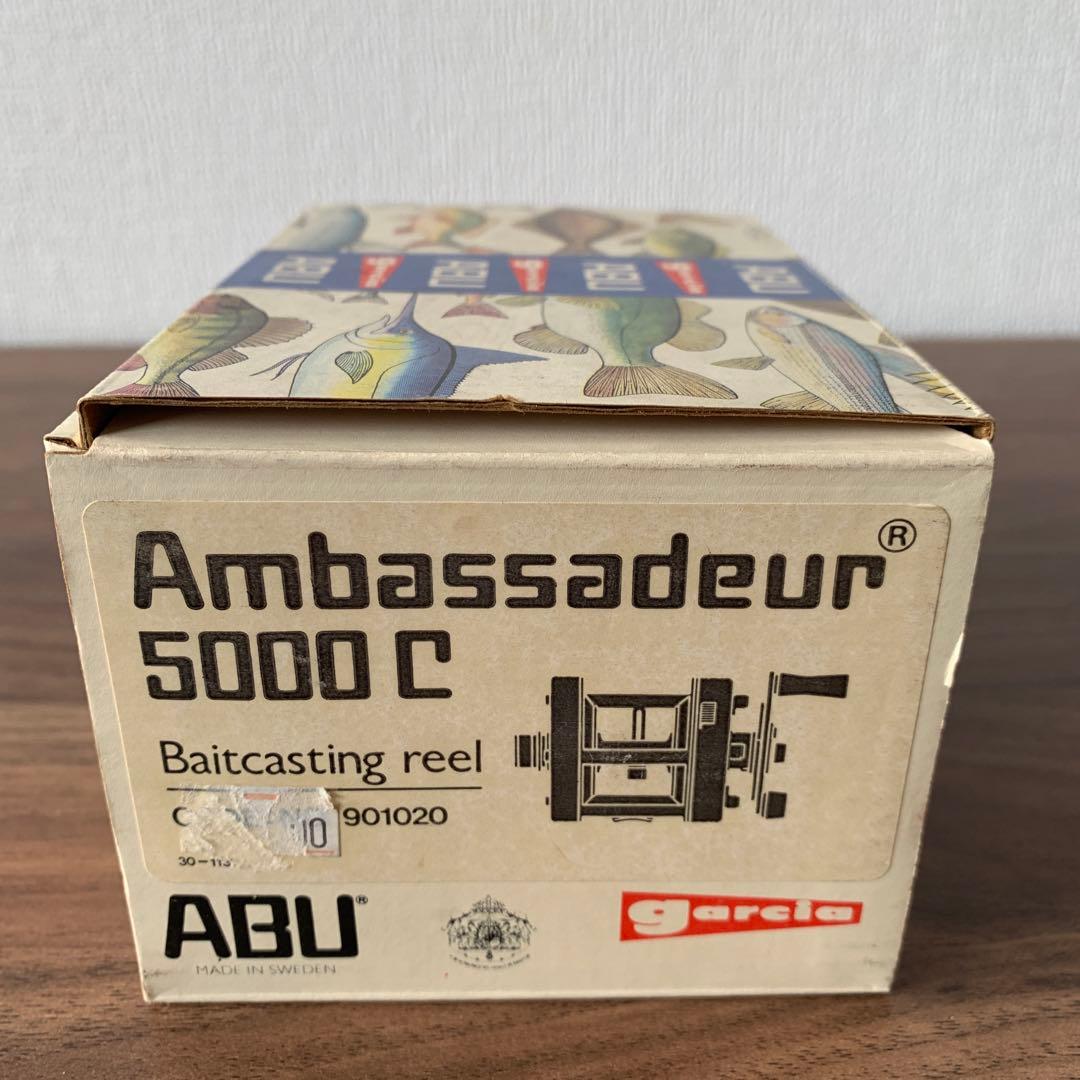 ABU Ambassadeur 5000Cベイトリール新品未使用ブラック