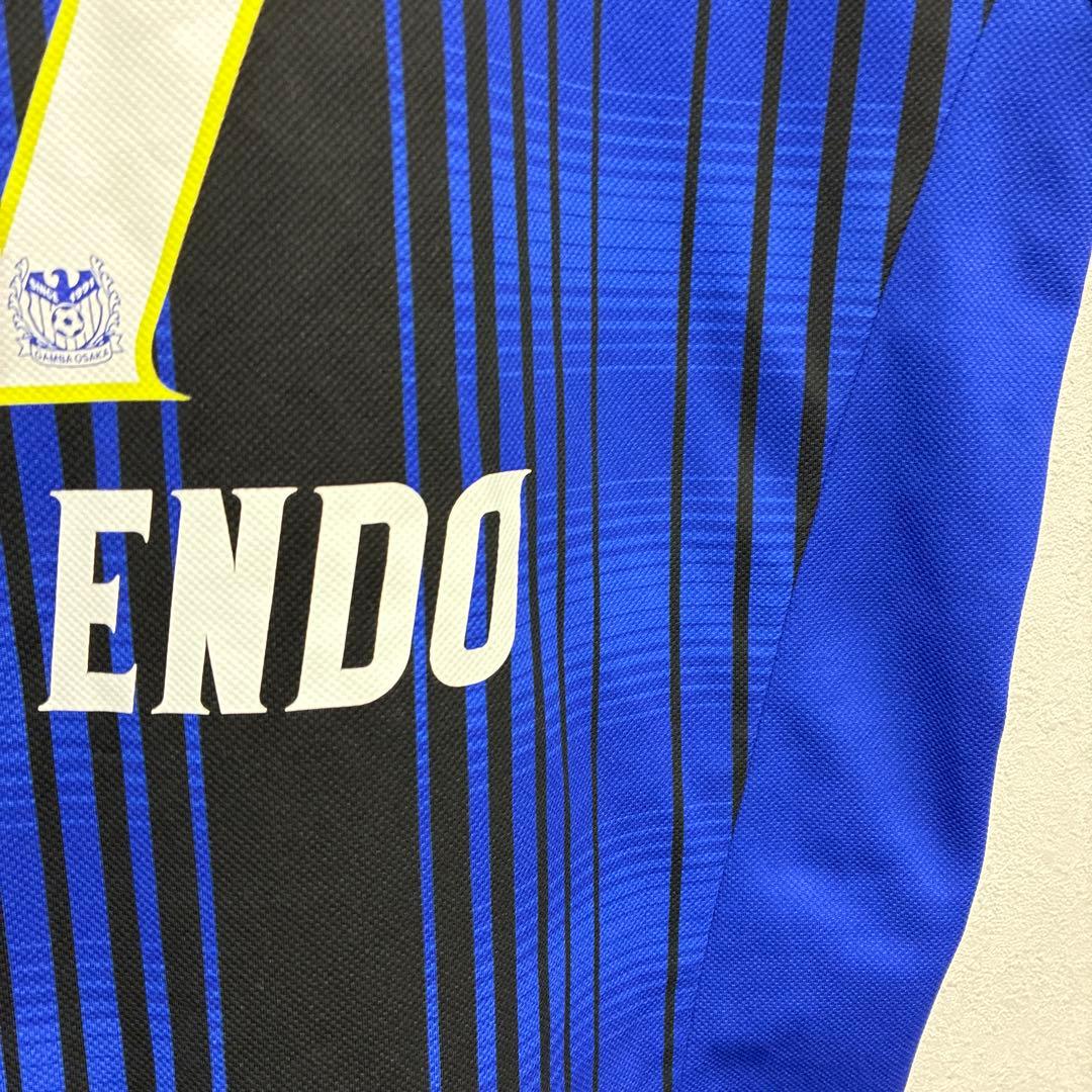 ガンバ大阪　ユニフォームumbro 20周年　遠藤保仁M-L あ15