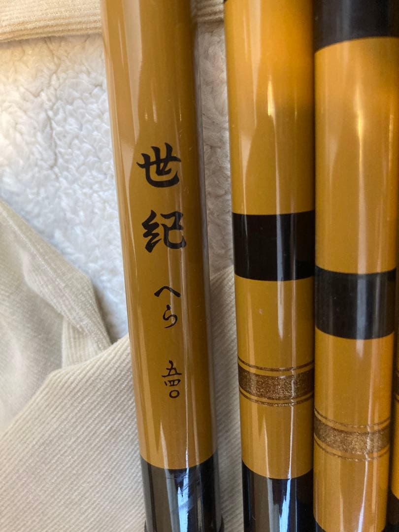 ヘラブナ竿 6本セット　銀閣ケース付