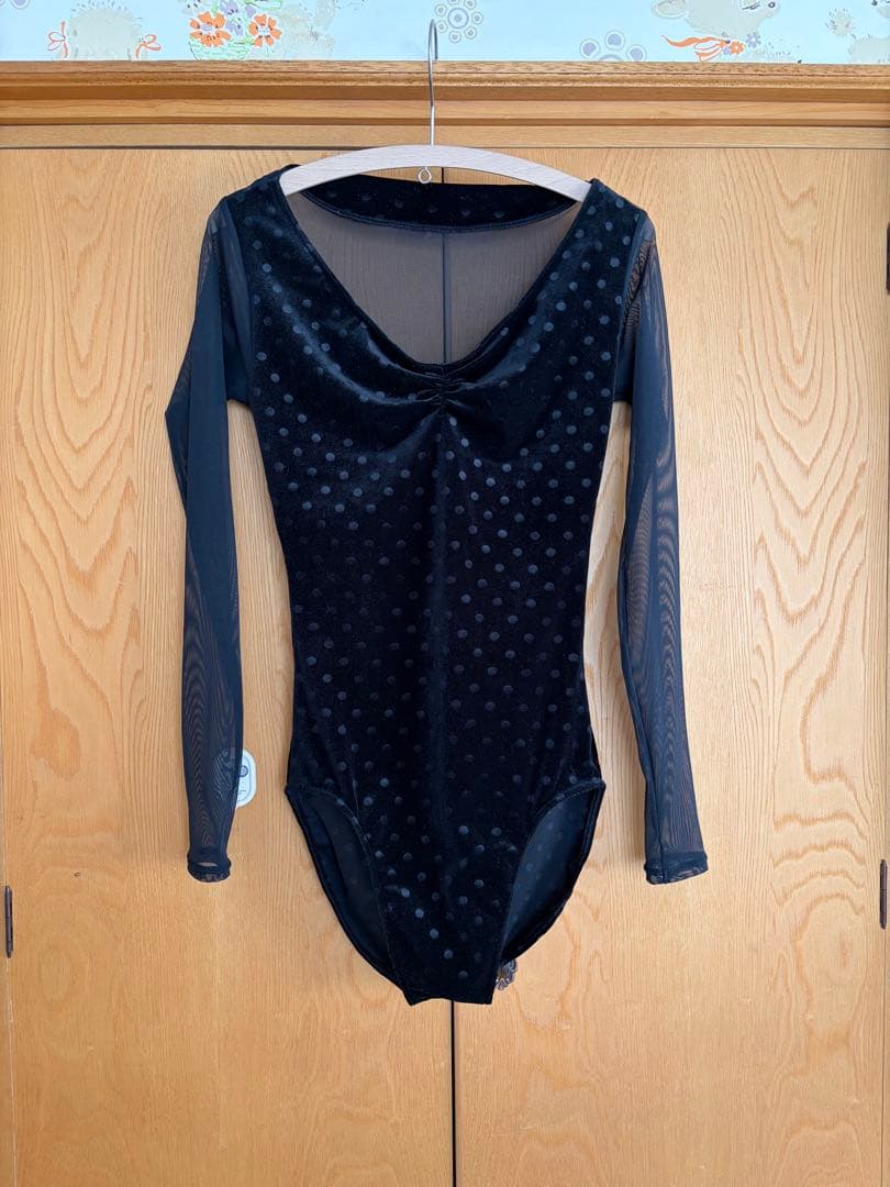 バレエ Retune.stina butterfly long dot black