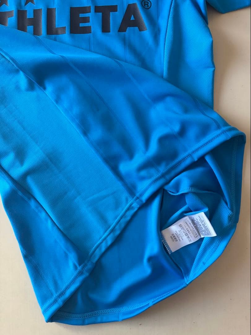 新品タグ付き　メンズS ATHLETAアスレタ　プラクティスシャツ＆パンツセット