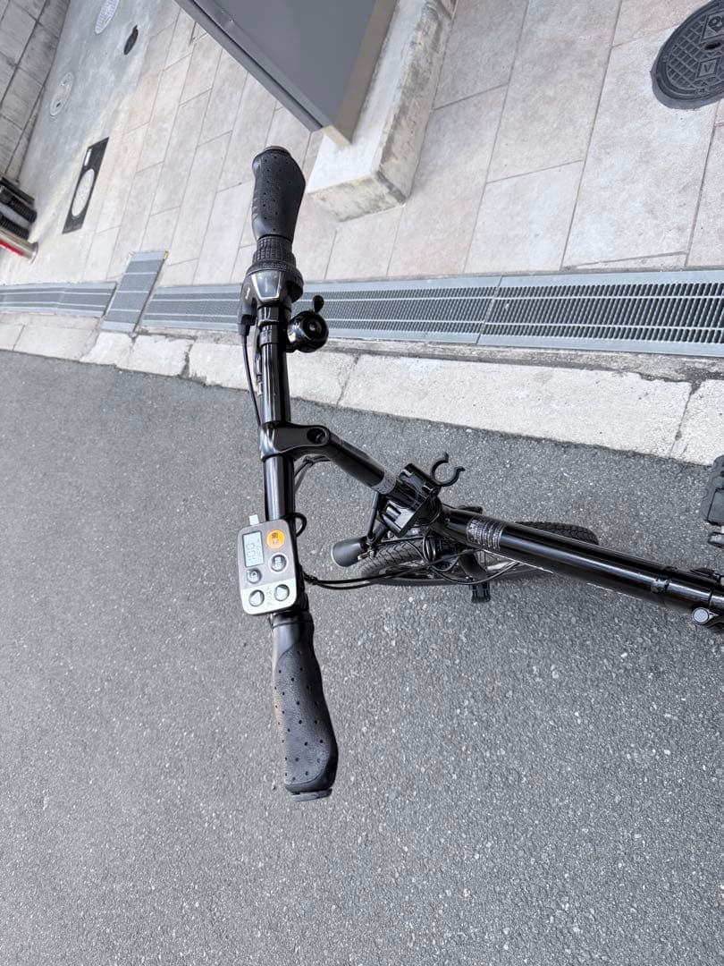 大阪府　パナソニック　 OFF TIME 電動アシスト自転車 ブラック