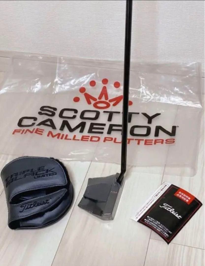 新品34インチ スコッティキャメロンファントムXトリプルブラック