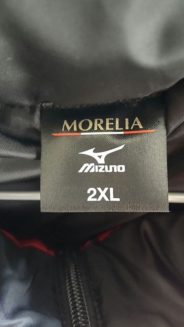 Mizuno MORELIA ジャケット 2XL レッド/ブラック