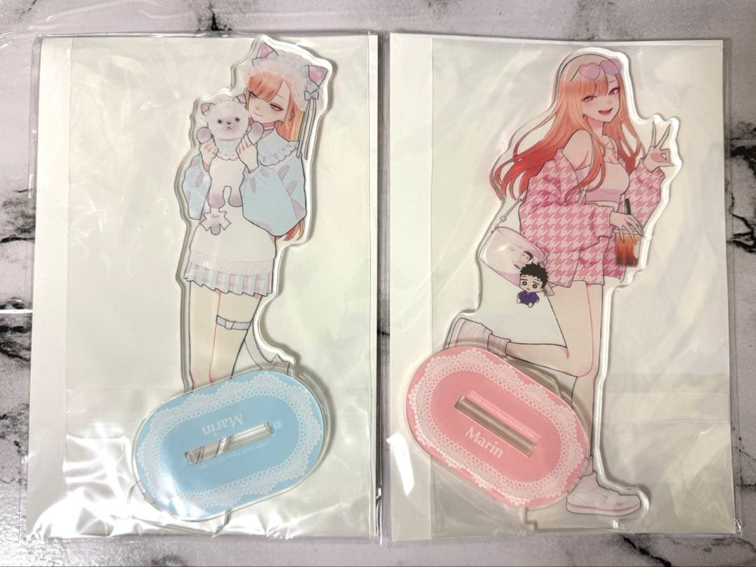 【新品未開封】着せ恋展 ブルーキティ ピンクコーデ アクスタ 2点セット
