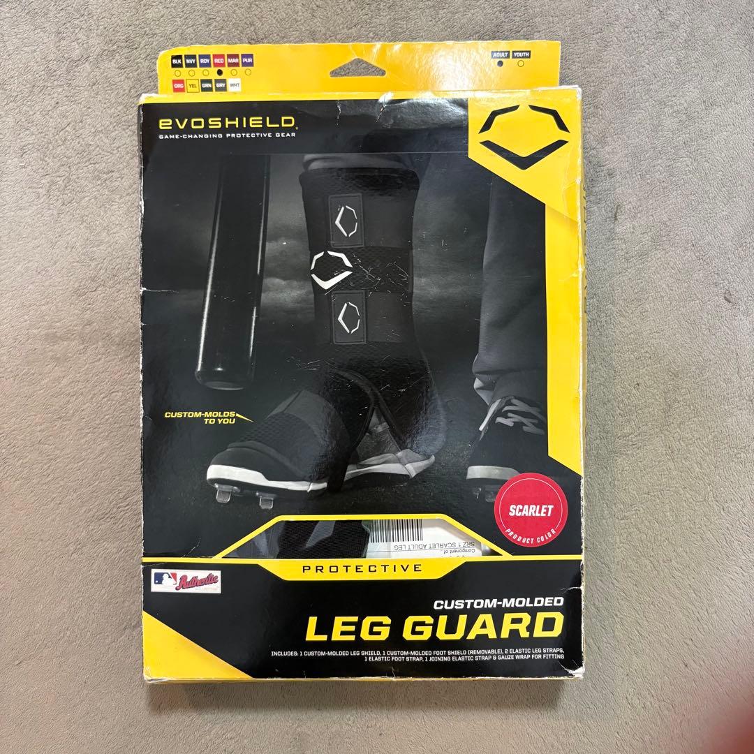 値下げ可 EVOSHIELD SRZ-1 BATTER'S LEG GUARD