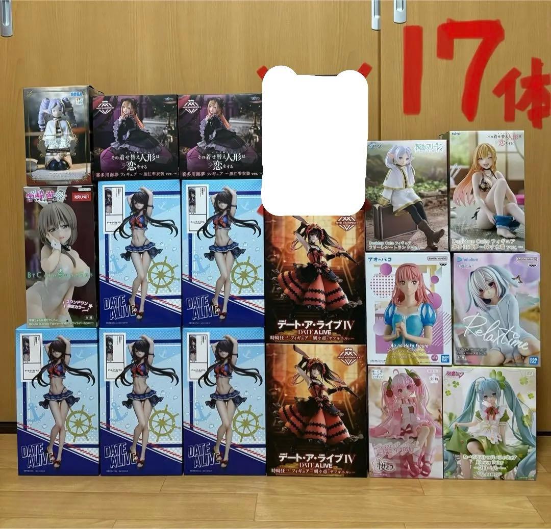 美少女フィギュア まとめ売り 着せ恋 葬送のフリーレン 初音ミク など計17点