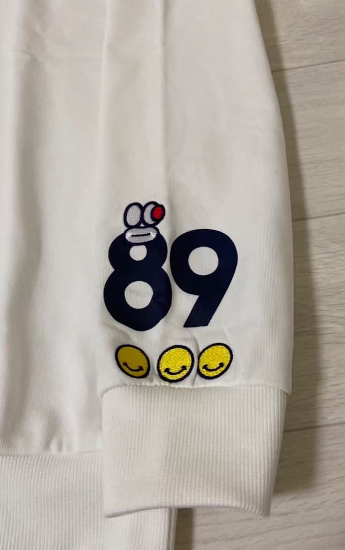 新品 正規品 パーリーゲイツ どうしちゃったPGスウェット 白 サイズ6 XL