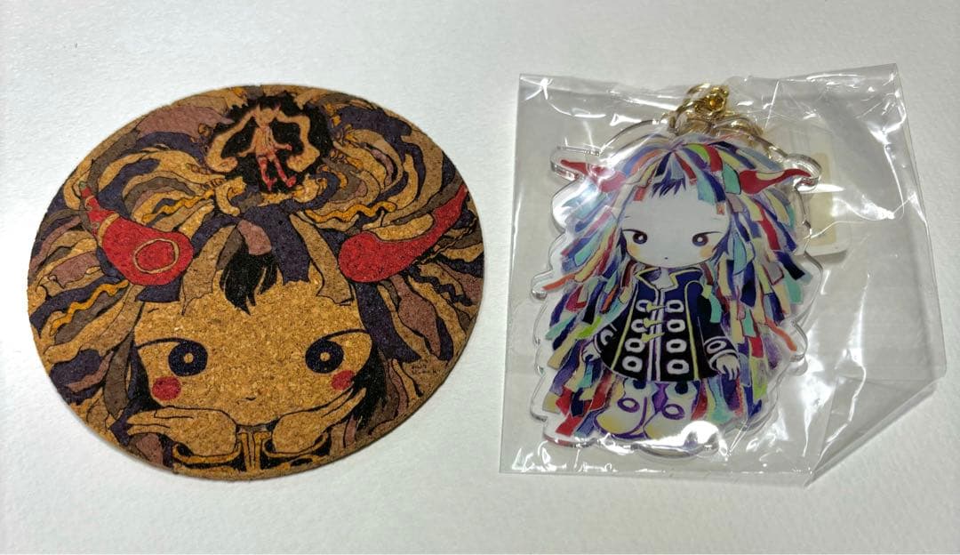 きくおグッズ 2016 コースターとアクリルキーホルダー