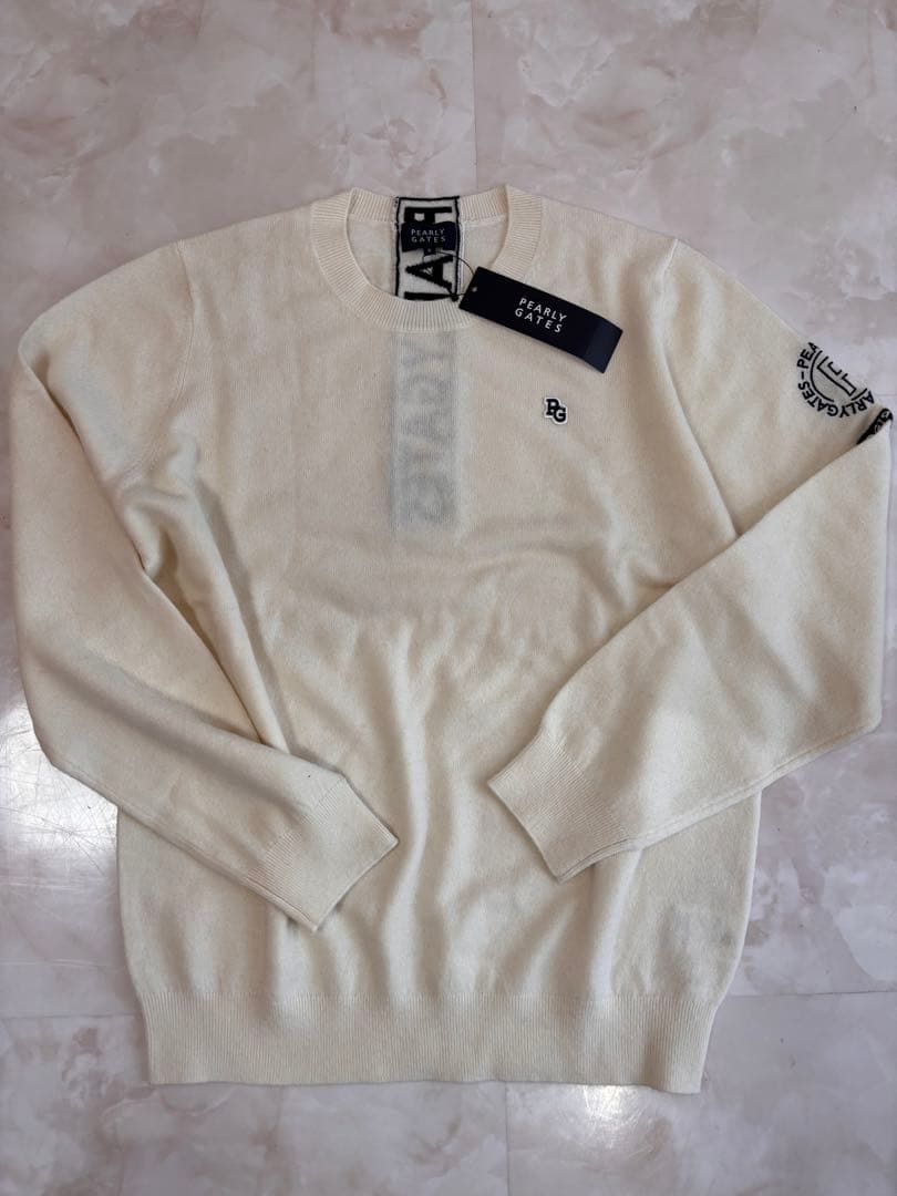 新品タグ付き PEARLY GATES カシミヤセーター サイズ6