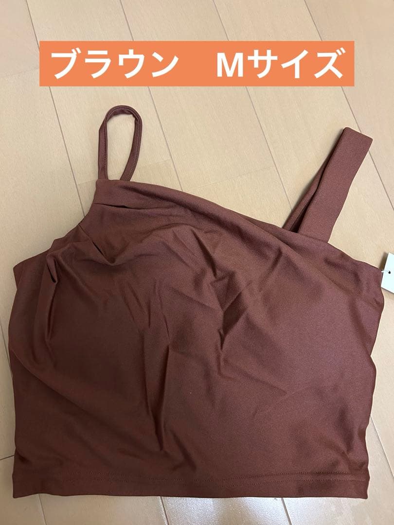 SUKALA ブラウン タンクトップ ヨガウェア