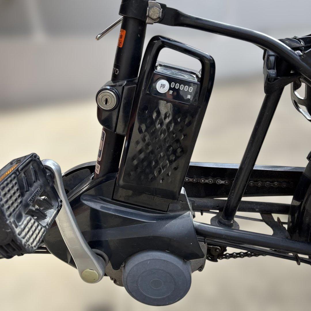 パナソニック 電動自転車ギュットアニーズDX 前後チャイルドシート付き　12Ah