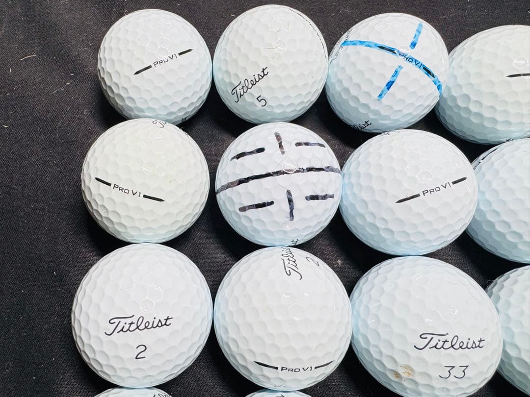 最新 タイトリスト PRO V1 2025年モデル 30個
