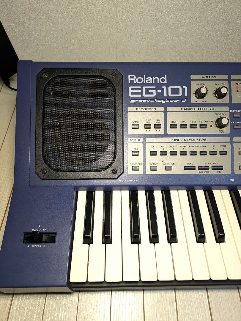 【希少品・美品・動作品】Roland EG-101　取説、電源コード付属