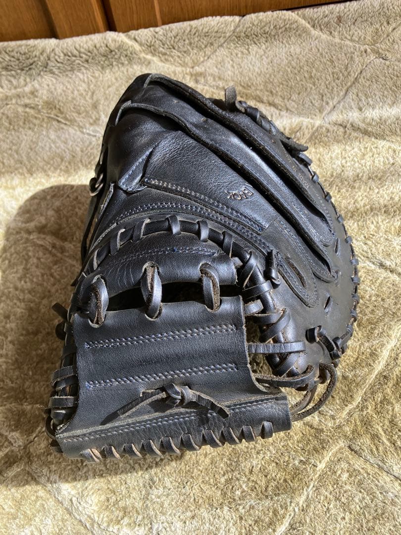 ZETT 軟式野球用キャッチャーミット右投げ 黒