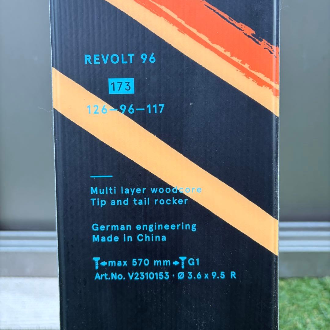 【未使用】Völkl Revolt 96 173 GRIFFON 13 ID