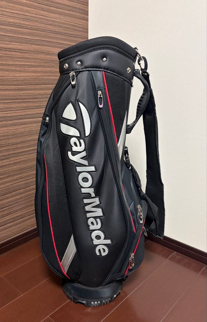 TaylorMade ゴルフキャディバッグ ブラック