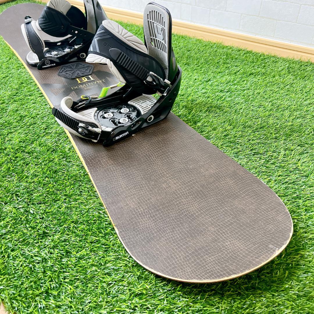 BURTON バートン Dominant 146cm スノーボード バインセット