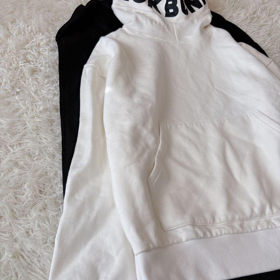 美品✨ジャックバニー パーカー 裏ボア ビッグロゴ メンズ 6（XL）