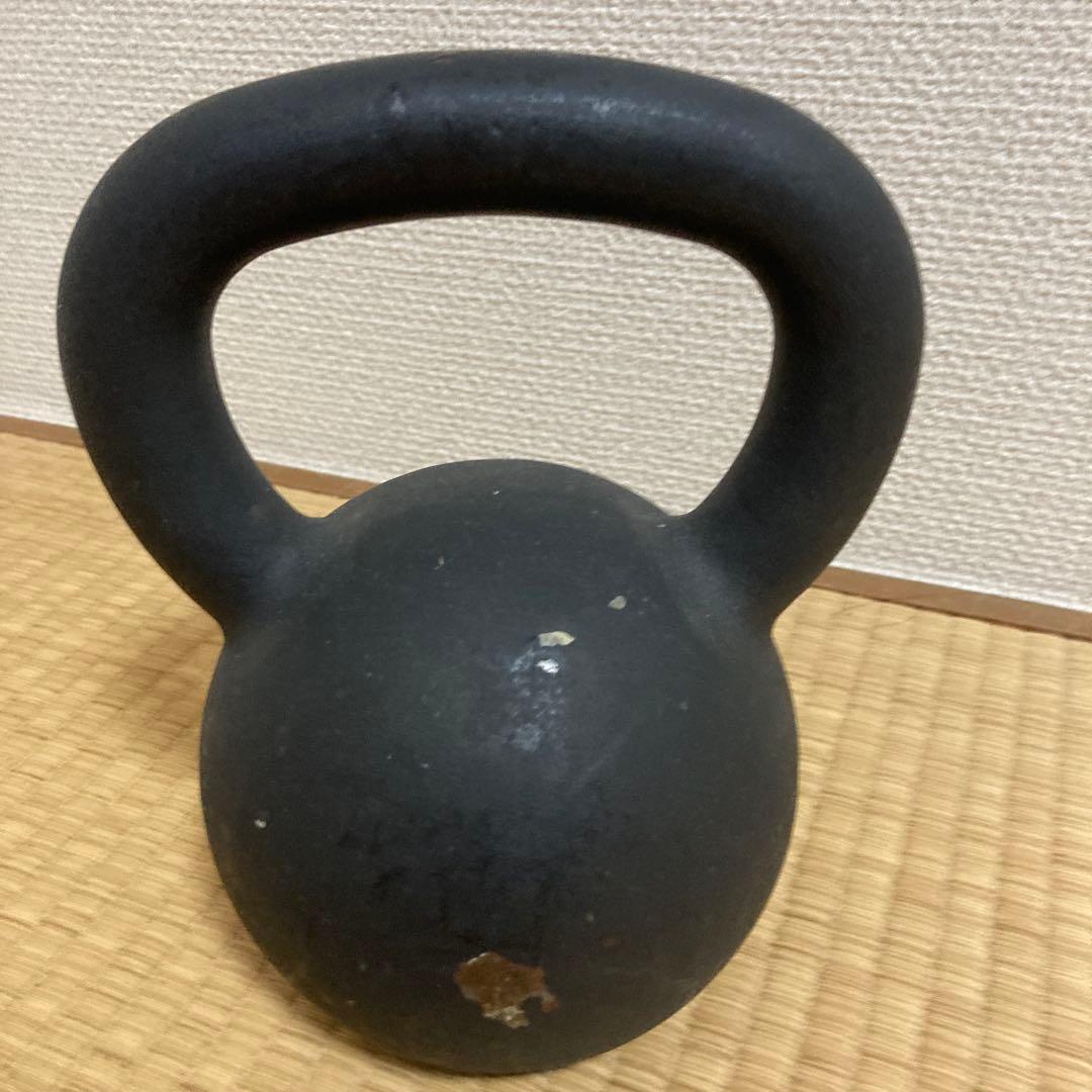 16kg ケトルベル 鋳鉄製 黒色