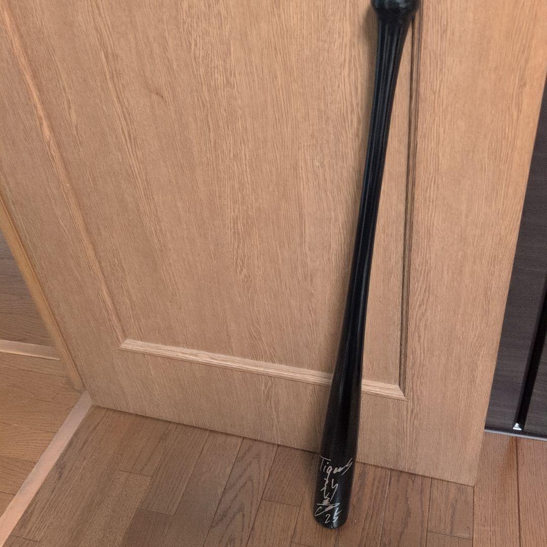 阪神タイガース サイン入りバット 新井貴浩