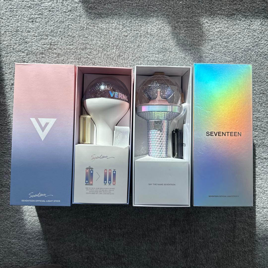 seventeen ペンライト ver1 ver2 まとめ売り