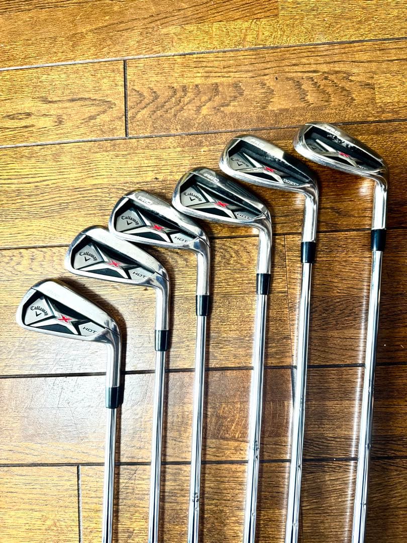 アイアンセット　メンズ Callaway XHOT PRO NT637