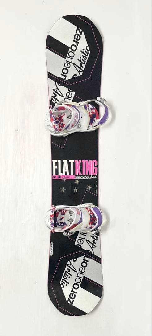 板のみ　011 FLAT KING レディース スノーボード