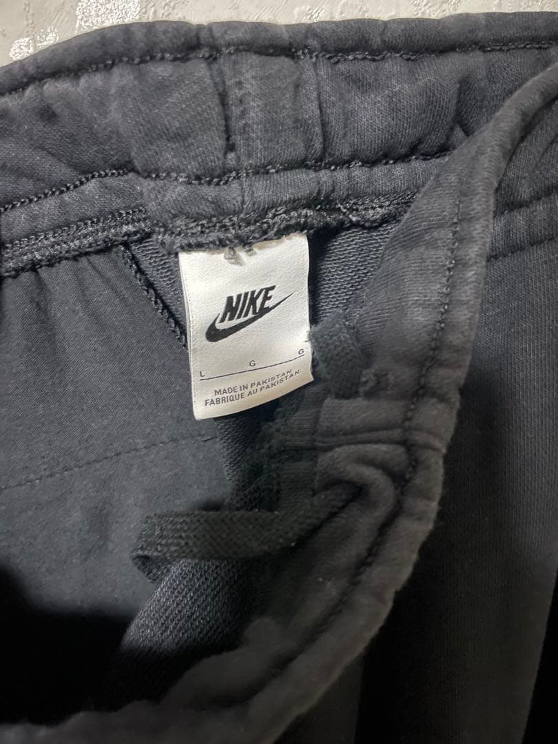 Nike ジップパーカー スウェット上下セット L ブラック