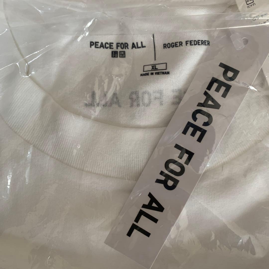 【新品未使用・タグ付き】ロジャー・フェデラー　Tシャツ　UNIQLO XLサイズ