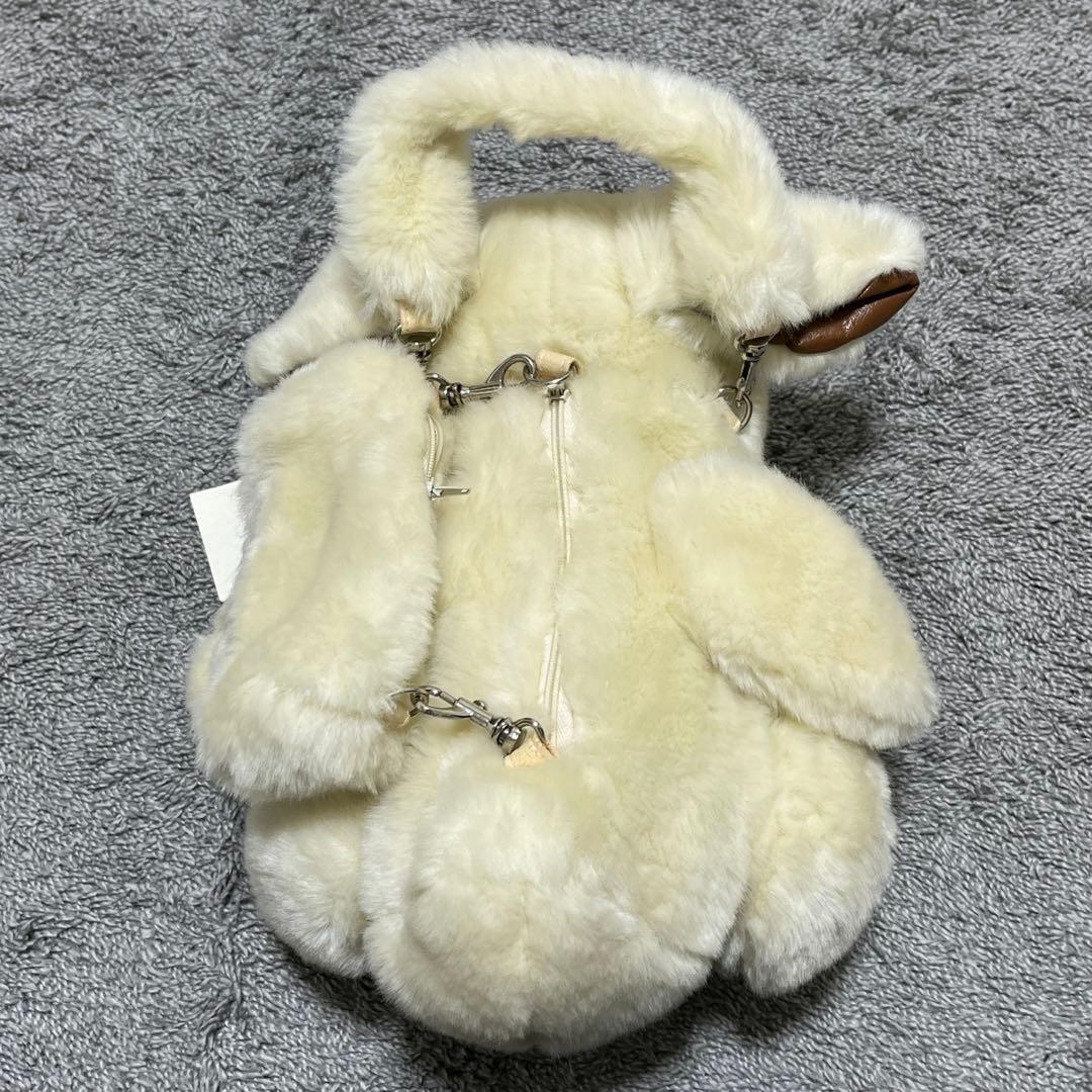 希少　パーリーゲイツ　カートバッグ　ラウンドバッグ　うさぎ　ラビット　ぬいぐるみ
