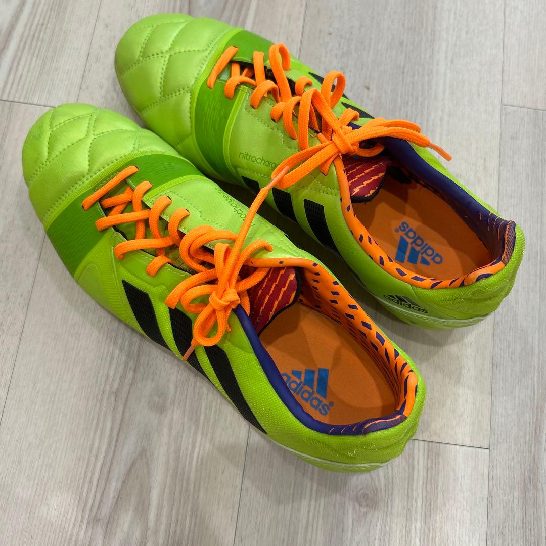 adidas サッカー スパイク シューズ ナイトロチャージ フットサル