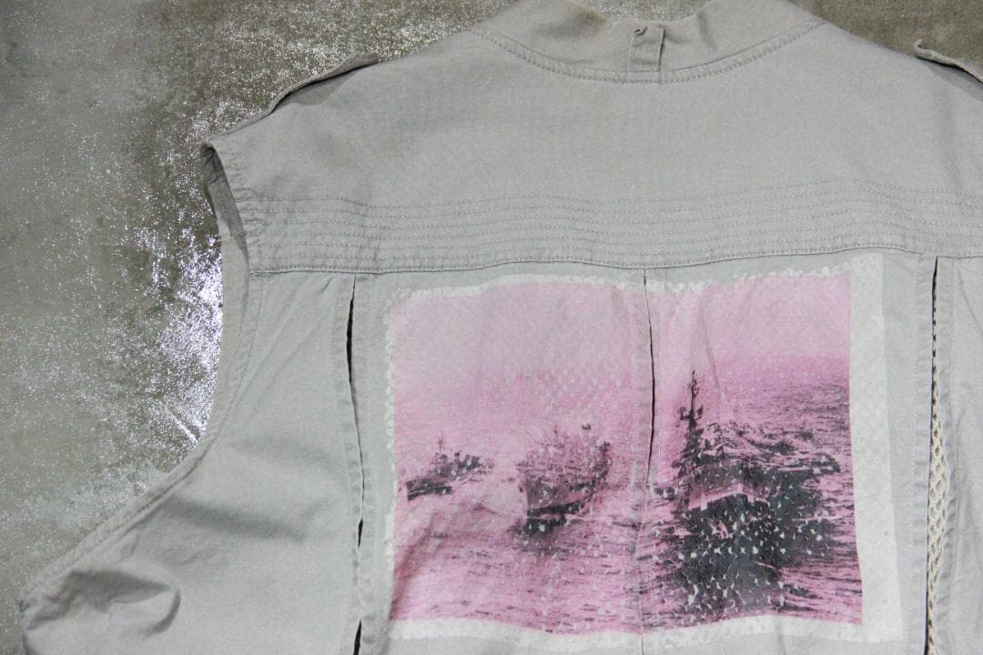 ウェア 90s LAND'S END fisherman vest
