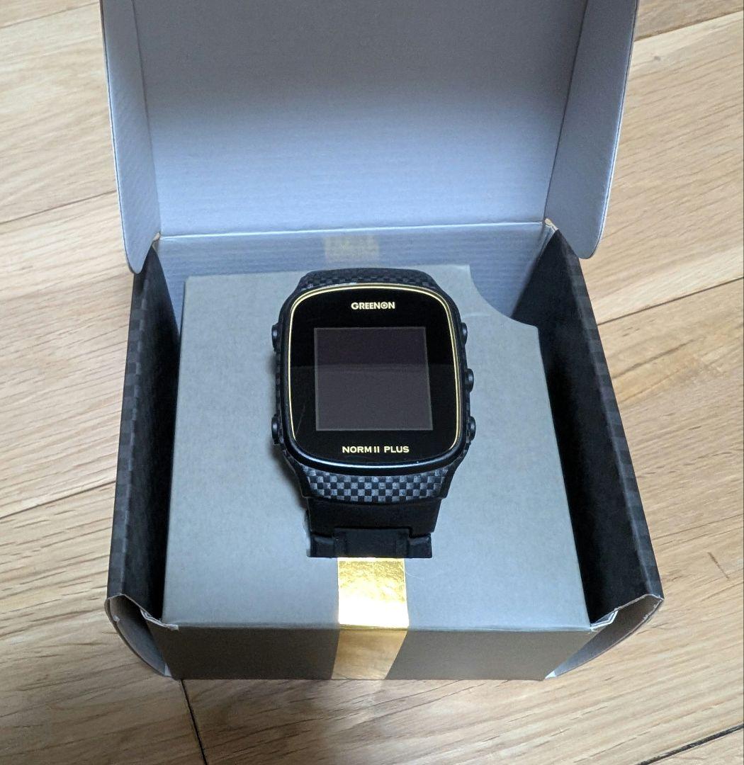 THE GOLF WATCH NORM II PLUS ブラック