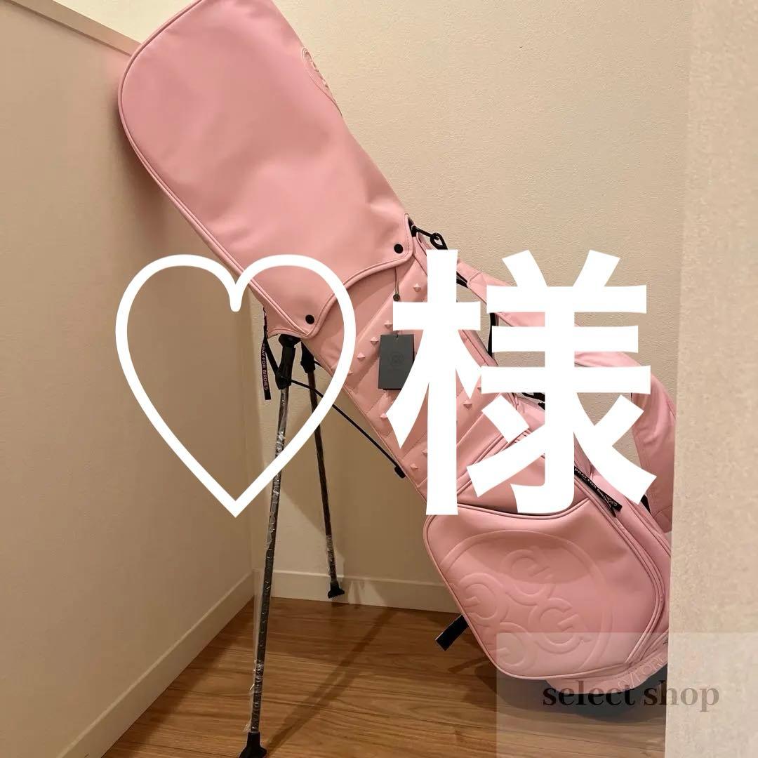 【♡】新品未使用 G/FOREスタンド式 キャディーバック ピンク　ゴルフ