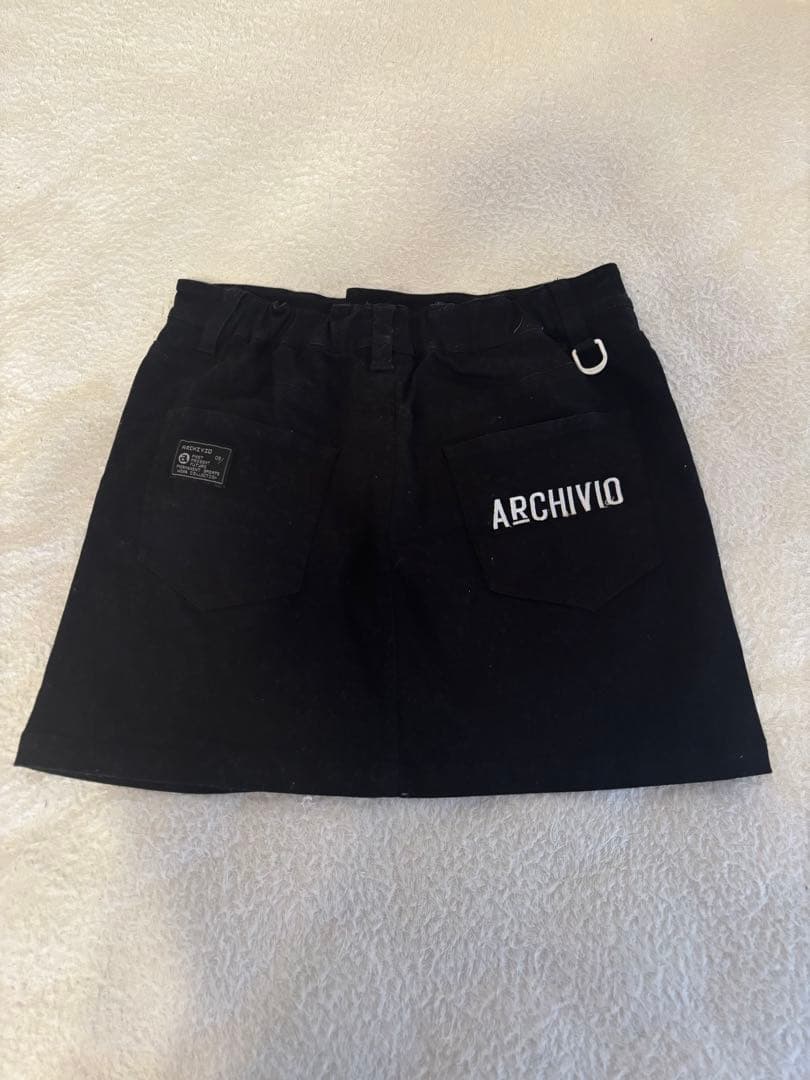 ARCHIVIO ✖️NEW ERAブラック Tシャツ スカート セットアップ