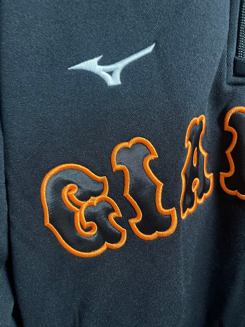 【美品】ミズノプロ　MIZUNO PRO ハーフジップ　ジャケット　巨人　L 黒