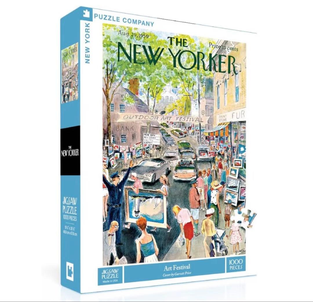 【美品】The New Yoker 1000ピース ジグソーパズル 未開封 輸入