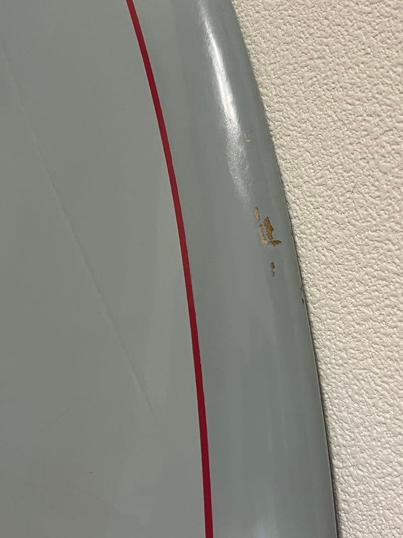 サーフテック ファンボード グレー トライフィン