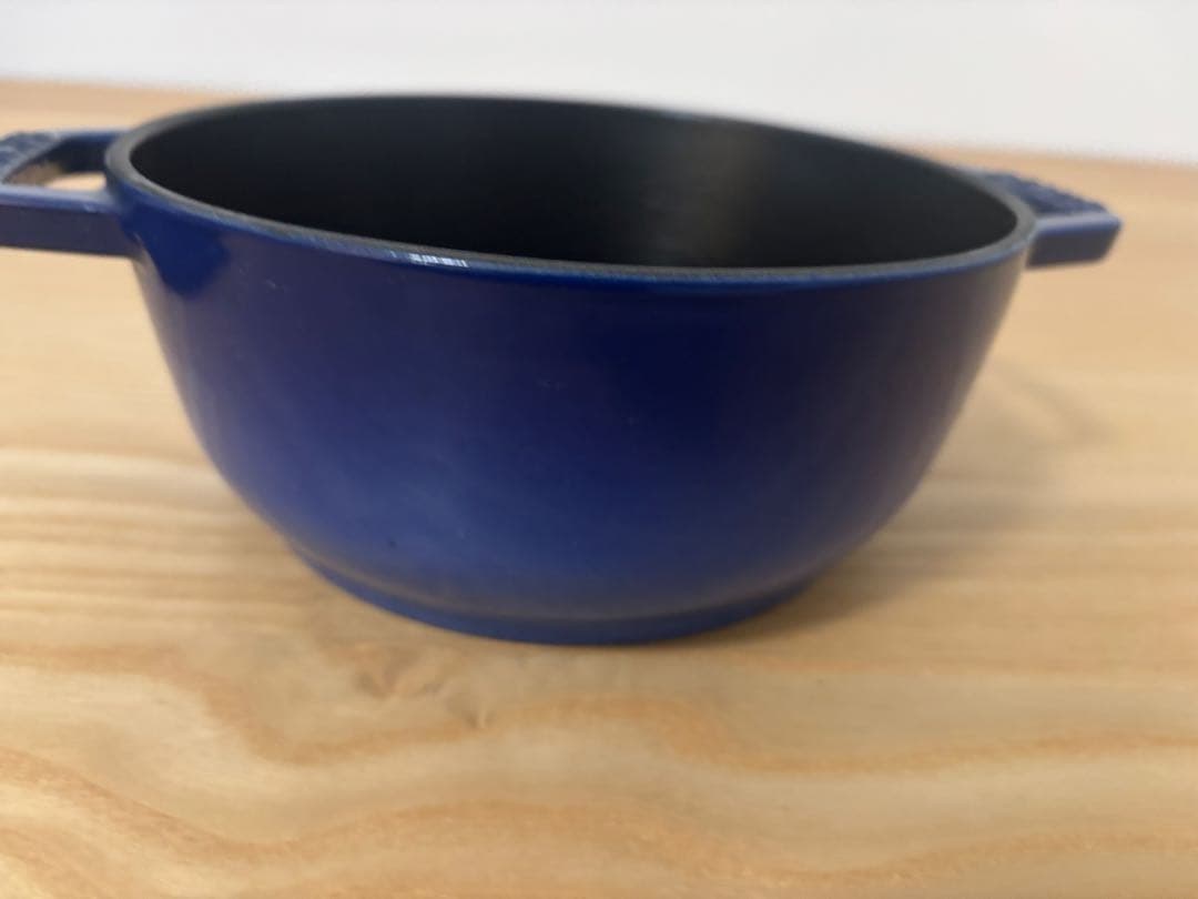 ストウブ Wa-NABE ワナベ S STAUB 16cm ブルー 【おまけ付】