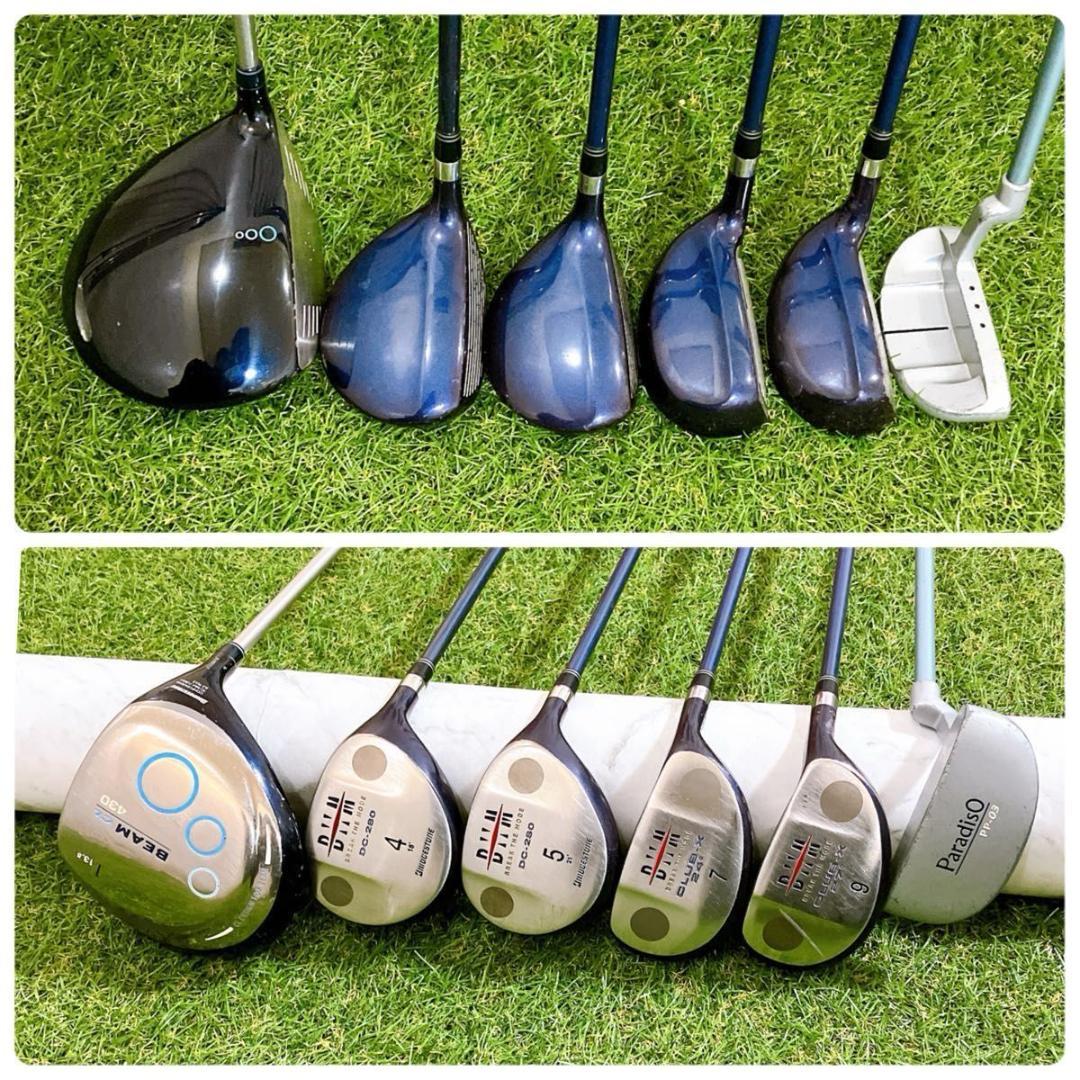 豪華13本フルセット ブリヂストン レディースゴルフセット 初心者 入門 右 L
