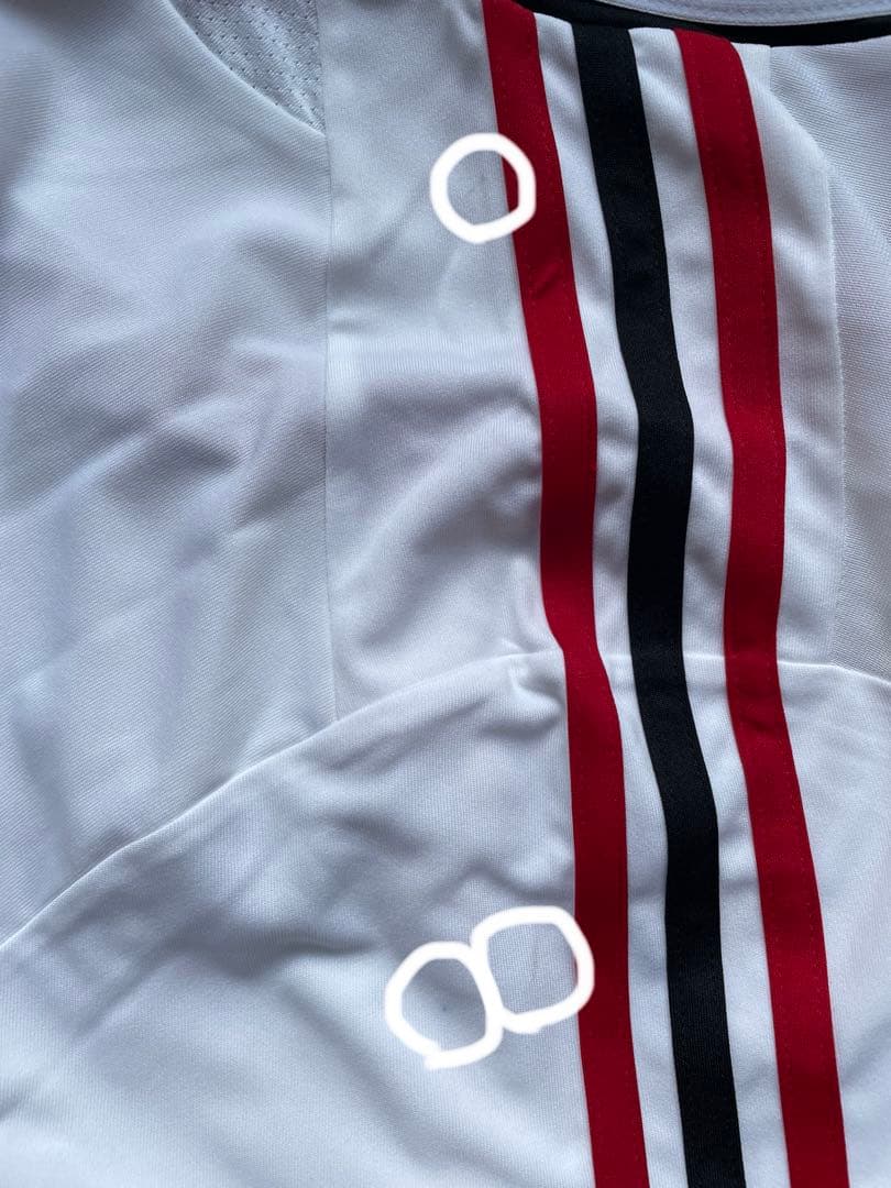 【新品】ACミラン 12-13シーズン　AWAY ユニフォーム　2XO（3XL）