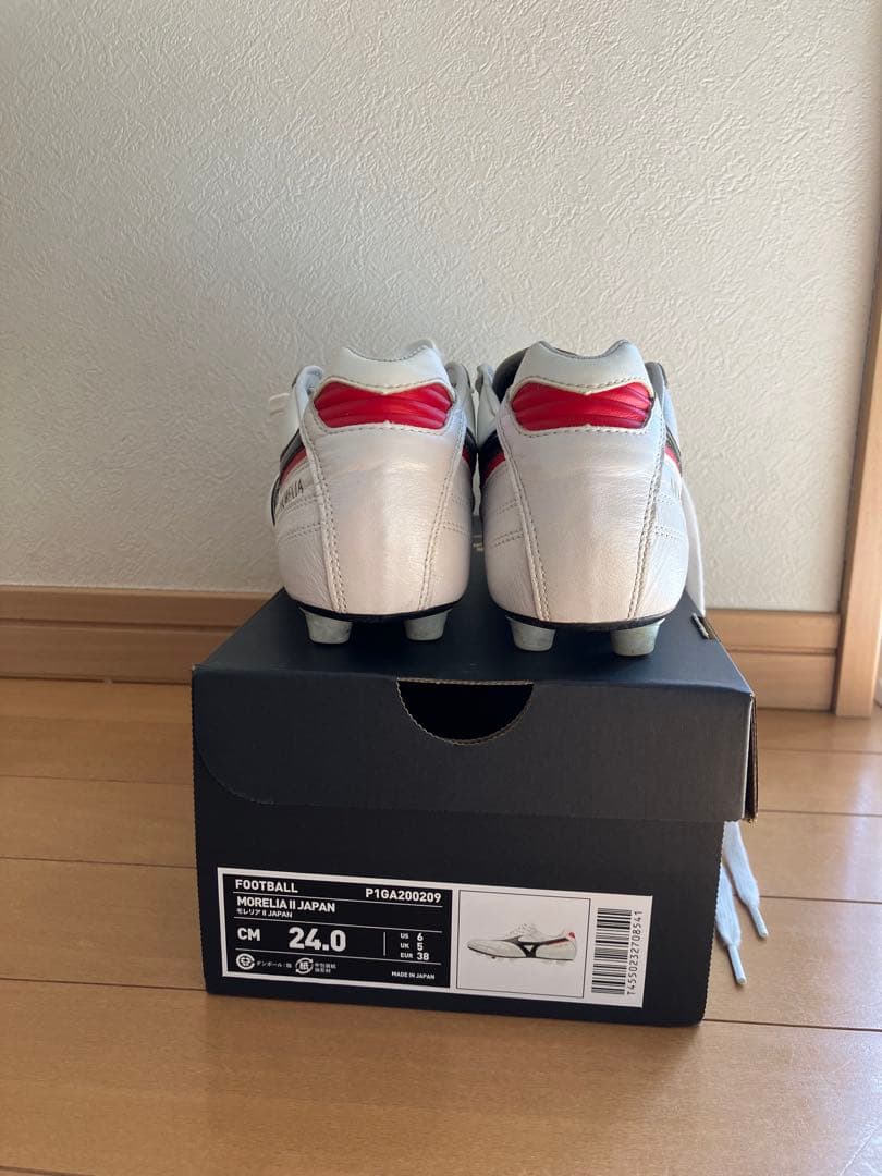 Mizuno Morelia 2Ⅱ JAPAN サッカーシューズ 24.0cm
