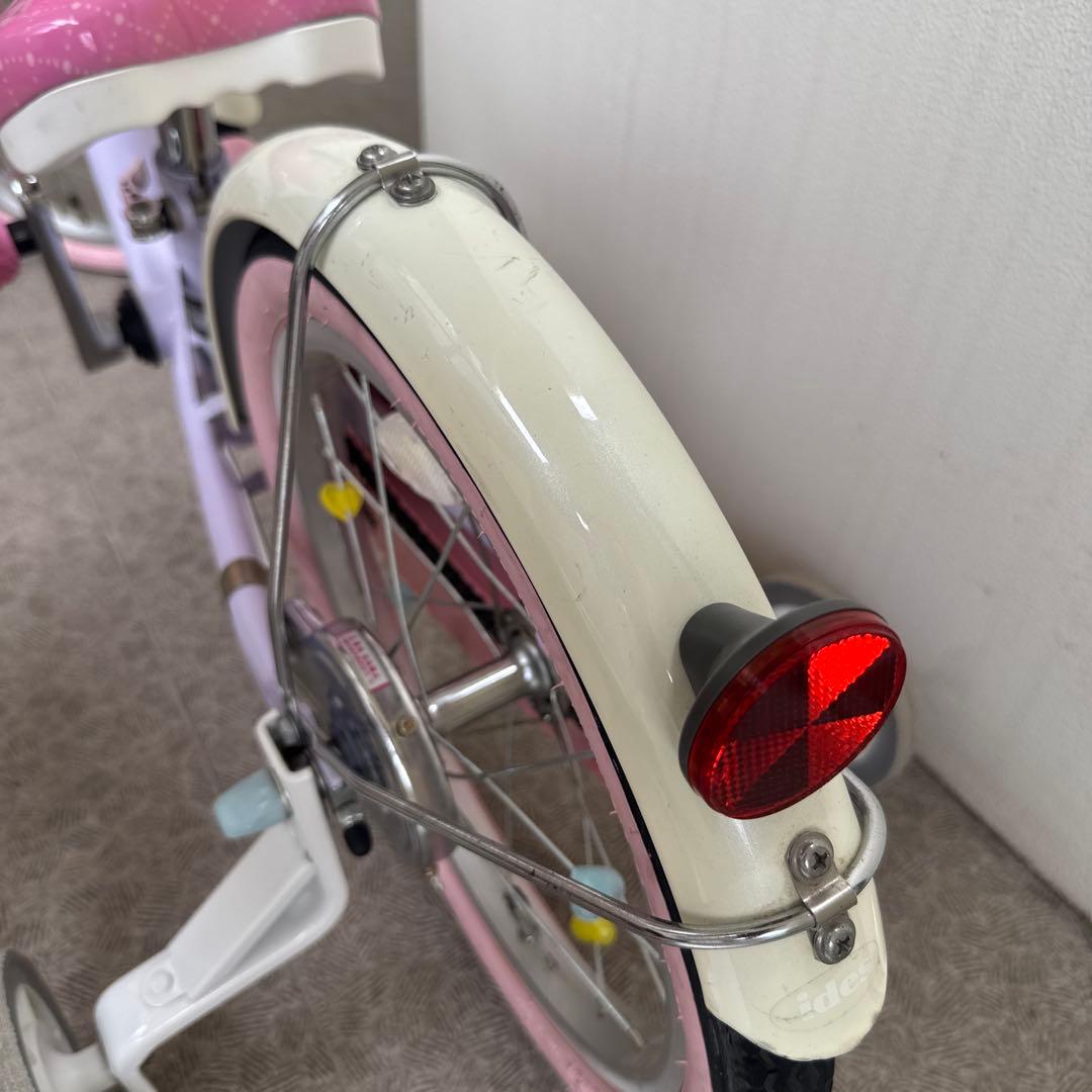 【室内保管】16インチ ides ディズニープリンセス 自転車 【直接引渡】