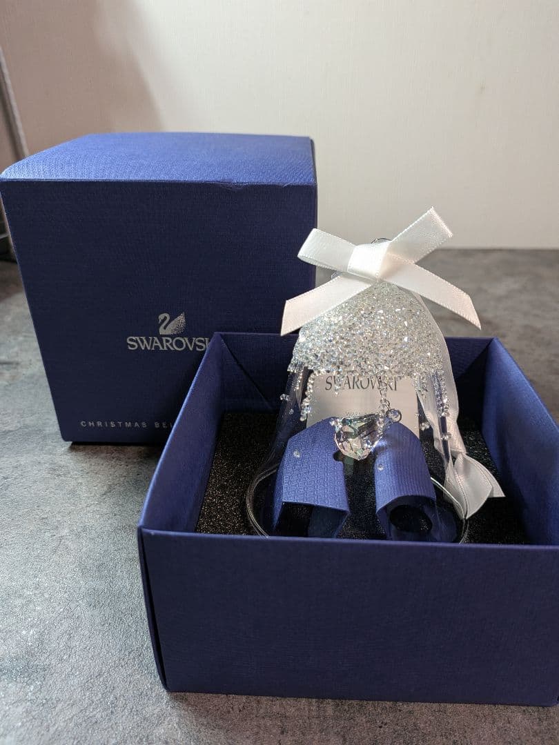 スワロフスキー 2017限定 ベル SWAROVSKI 超美品 箱有り
