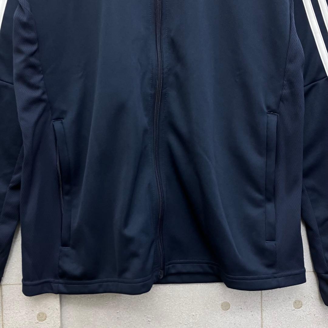 adidas アディダス トレーニングウェア セットアップ メンズ XL 紺
