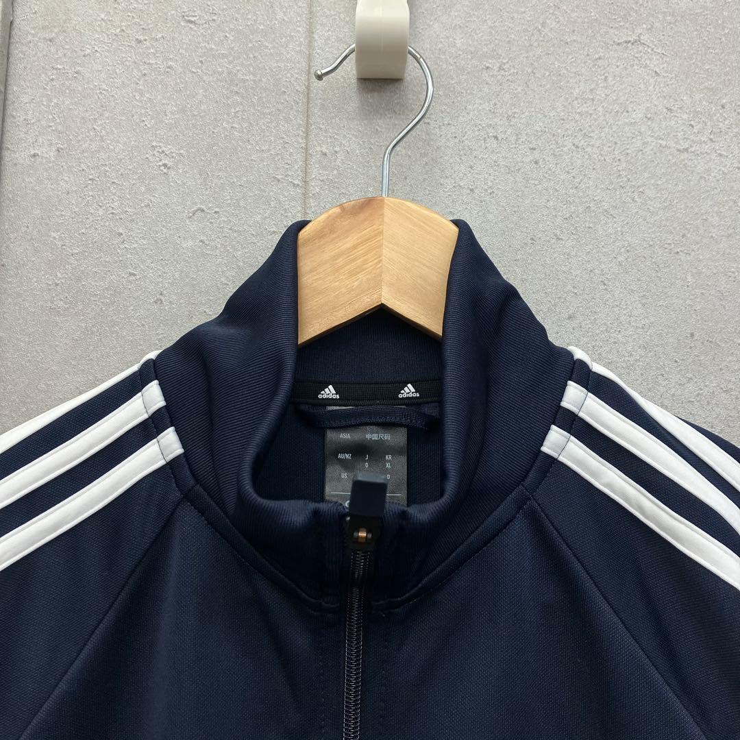 adidas アディダス トレーニングウェア セットアップ メンズ XL 紺