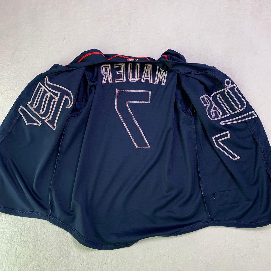 Twins MAUER ユニフォーム 背番号7 ネイビー　ジョーマウアー　50